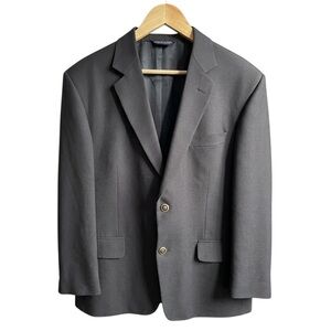 Oscar de la Renta | Formal Black Suit Blazer SZ L